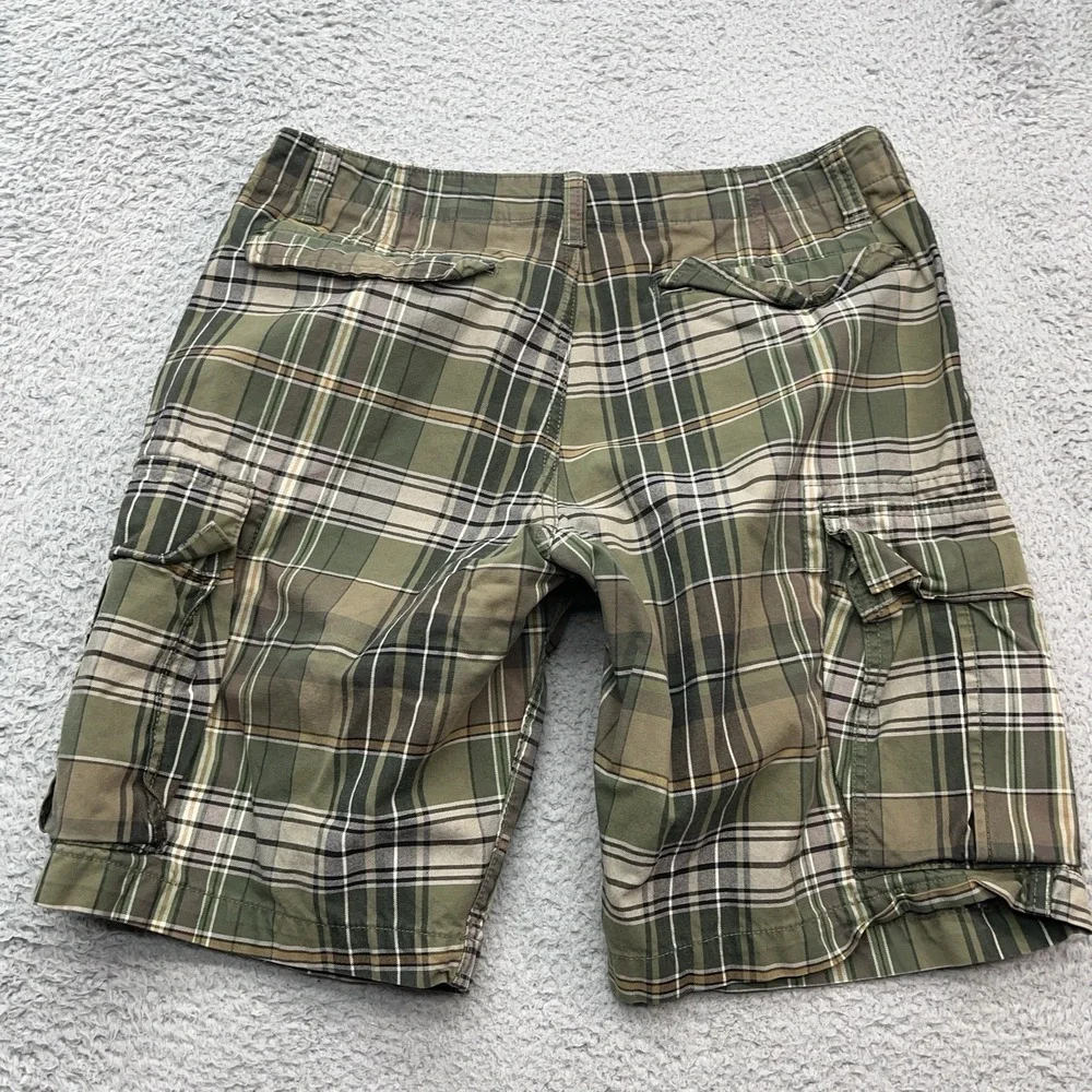 Plaid Shorts LOT OF 3 Mens 33/34 Nike Golf Dri-Fit Eddie Bauer Cargo, Grand Slam